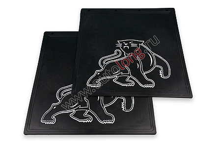 Брызговик (к-т) "ПАНТЕРА" резина (10361)(к2552)