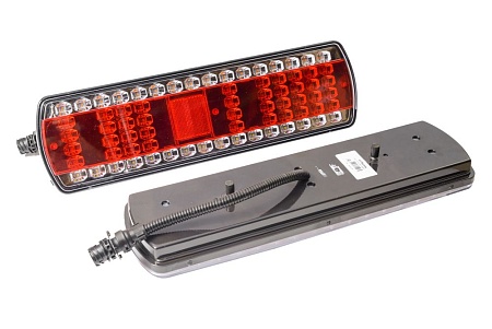 Фонарь задний 5490/65206, МАЗ (жгут) светодиод. прав. / Руденск (112.08.69-02)(ОПТ9109)