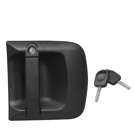 Ручка двери прав. MAN TGA/TGS/TGX (в комплекте 2 ключ) (TD0657018BR)(К3217)