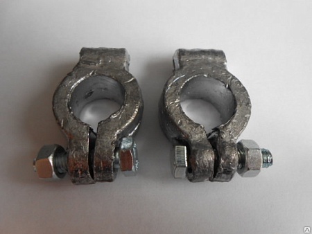 Клемма АКБ свинцовая (5320-3703001/02)(ЭЛ1103)