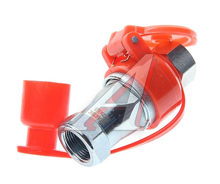 Евроразъем пневматический М22 красный (INF10169R)(пн5366)