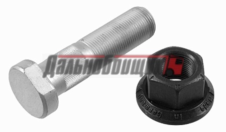 Шпилька колесная SAF со шлицами (06465)(пр1027-)