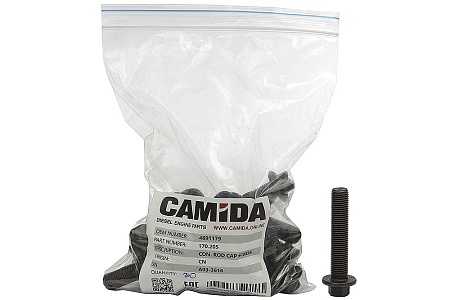 Болт шатуна НЕФАЗ, ПАЗ, ВАЛДАЙ дв. Cummins ISBe, ISF3.8, BT 4891179, 4931530 (CAMIDA)(Кд9458)