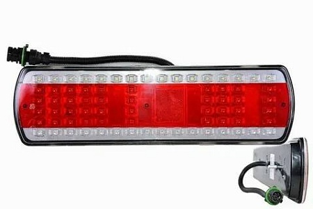 Фонарь задний 5490/65206, МАЗ (жгут) светодиод. правый. / SKV  (5490-112.08.69)(ОПТ9010)