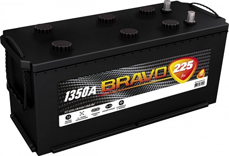 Аккумулятор BRAVO 225Ah 1150 Ah обратная полярность (Эл4011)