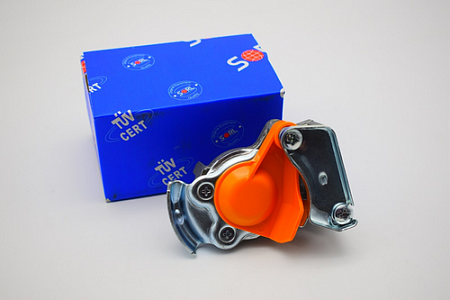 Головка соединительная М22 желтая без клапана (35210050040) (ПН7846)