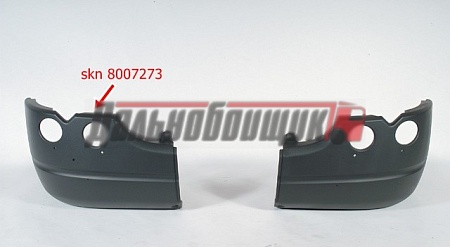 Бампер правый Scania P/R-Serie CP/CR/CT (SP40020072)(К0282)