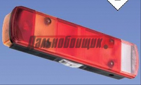 Фонарь стоп-сигнала прав. Scania 124 (M511315/5986/M511611)(Опт0036)