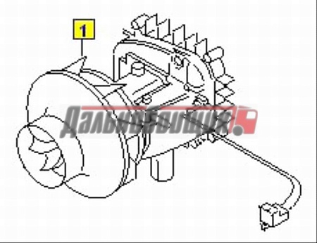 Вентилятор AT2000 24V (70678A)(Эл0093-)