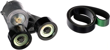 Р/к натяжителя ремня  ( натяжитель APV3228 + ремень 9PK1358KHD) DAF XF105(KPV151HD)(д3564)