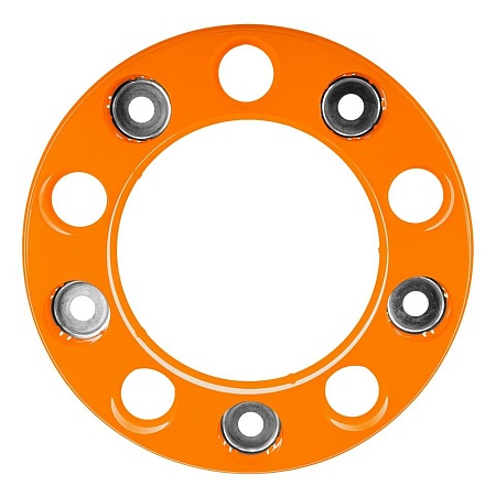 Колпак передний ступичный пустой тт-кл-да-02 22.5 ОРАНЖЕВЫЙ (121775) (п5078)