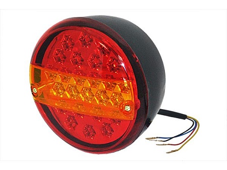 Фонарь задний круглый с полосой Светодиодный (L) (АТ10211LED)(Опт0583)