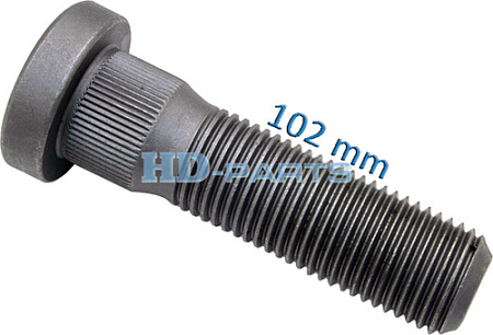 Болт колесный 7/8" Scania 4/P/G/R/T серия L=120 (309225)(П7768)