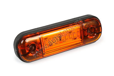 Габарит светодиодный 160 MINI 10 LED Ряд (Желтый) 12V (23005) (ОПТ5990)