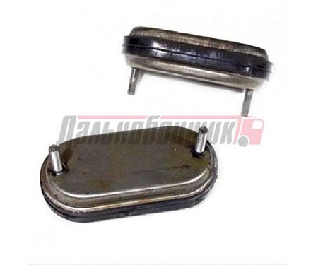 Амортизатор платформы (подушка) овальная (аналог МАЗ) / Аналог (55102-8501300)(КП0553)