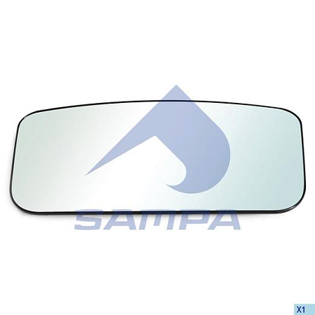 Стекло зеркала с подогревом SCANIA (044394) (Опт6094)