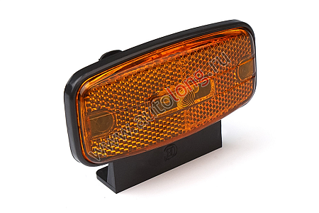 Фонарь габаритный со световозвращателем Диод 12/24 ГФ 1-25 К оранж.(12093) (опт4422)