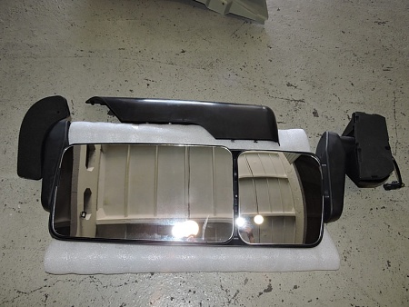 Зеркало X3000 левое в сборе SHACMAN (с подогревом, с электрорегулировкой)(DZ14251770030)(Ф7142)