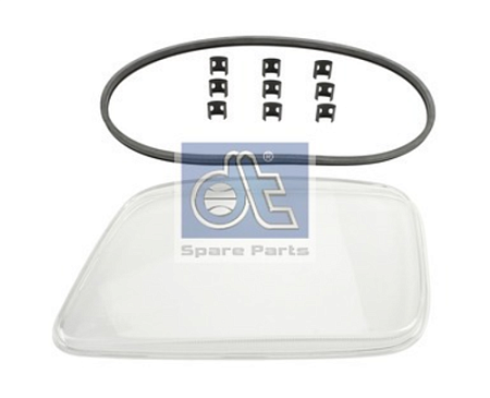 Стекло фары лев. MB Actros MP2/3 (464450)(опт3440)