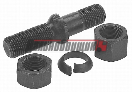 Шпилька колесная BPW в сборе с гайками (070715)(Пр0127-)