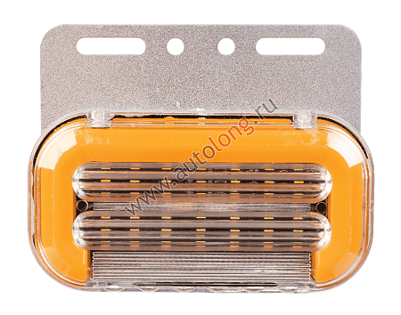 Указатель габаритов с бегущим огнём (Жёлтый) 24В (20946) (ОПТ6939)