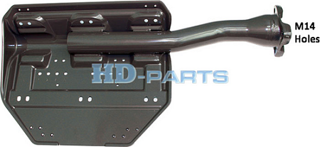 Кронштейн заднего крыла правый Scania (319431) (К6058)