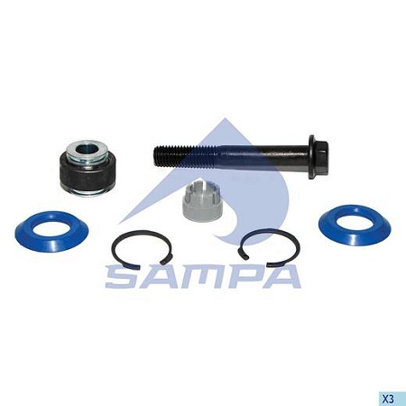 Р/к вилки сцепления (подш.+болт+сальники+стопора) Volvo FH/FM/NH9/10/12/13/16 (030706) (С9018)