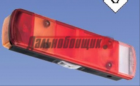 Фонарь стоп-сигнала левый Scania 124 (7711902LWE)(ОПТ0662)