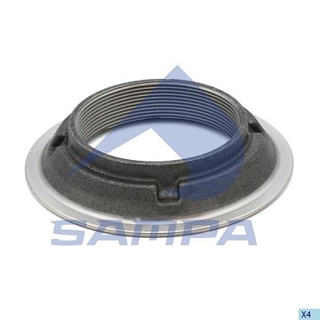 Гайка ступицы левая Scania M82x2/24xSW91 (041010) (П9532)