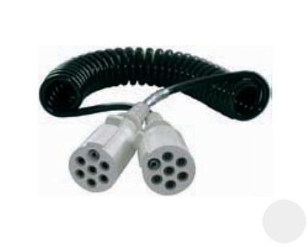 Кабель спиральный 7пол.ISO3731 (721011/07693725/611083/611080)(Эл0039)