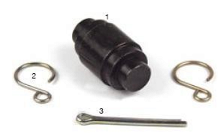 Ремкомплект BPW 83-95 ролика тормозной колодки (070525)(р6397)