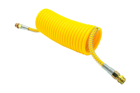 Шланг спиральный штуцер M16x1.5/ штуцер M16x1.5 (желтый) (37300510040)(Пн9320)