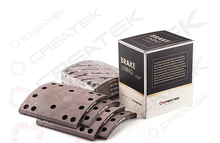 Накладки тормозные задние  (комплект на ось) X3000 Createk (DZ9112340062/63)(Ф7073)