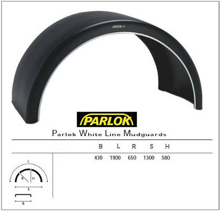 Брызговик Scania переднего моста самосвала (5123190) (к3933)