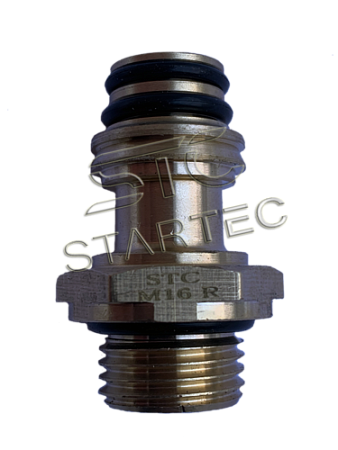 Фитинг быстросъемный Push-in ABC Regular  (INF41M16R)(пн9793)