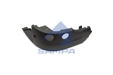 Угол бампера серый пластик прав Scania  (18400284) (К6044)