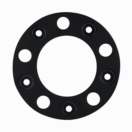 Колпак колеса R=22.5 (пластик) черный передний ступичный пустой (121462/121782) (п6425)