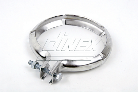 Хомут глушителя цинк Premium D=151\ MB,MAN TGA/TGS/TGX,KMZ 5490/2642 (51894) (Д7192)