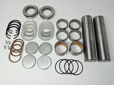 Шкворень комплект на ось Shacman X3000 D55/54 балка 9 тонн Wayteko (HD90009410357-XLB)(Ф9465)