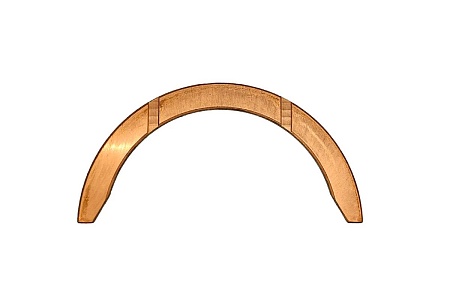 Полукольцо осев.смещ к/вала верх.  Р1 / ДЗВ (740.1005184-01Р1)(КД0126)