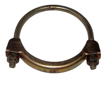 Хомут глушителя большой (на эжектор) / Аналог (5320-1203060)(КП0400)