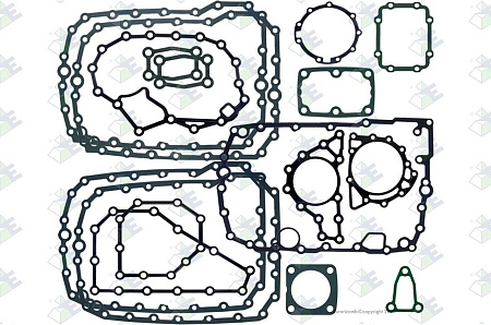 Р/к прокладок КПП 16s151/221 MAN.DAF.RVI.Ive (95531261)(П5048)