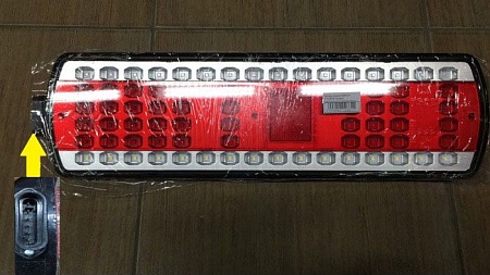 Фонарь задний 5490/65206, МАЗ (разъем сбоку) светодиодный прав. / Аналог (5490-112.08.69)(ОПТ6003)