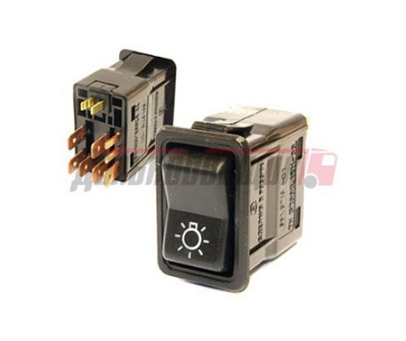 Клавиша гл. переключ света Евро / Автоарматура (581.3710-01)(ЭЛ0346)