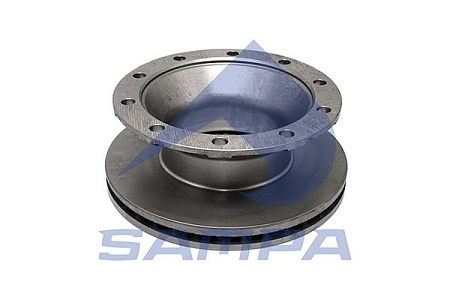Диск тормозной Schmitz 22,5" (Rotos) SAMPA (092333) (Т2240)