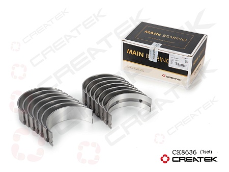 Вкладыши коренные коленчатого вала Shacman WP12 Createk(VG1246010034/35)(Ф9452)