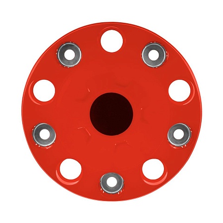 Колпак передний ступичный закрытый тт-кл-да-13 22.5 КРАСНЫЙ (121777)  (п5915)