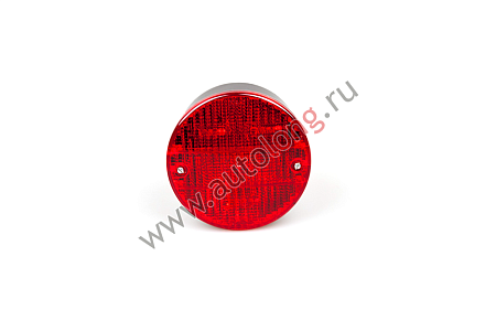 Фонарь задний 0021 с проводом (красный) (8631) (опт5606)