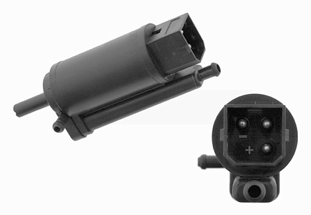 Насос омывателя Volvo FM 7/9/10/12. FH12/16 (225214)(Эл0676)