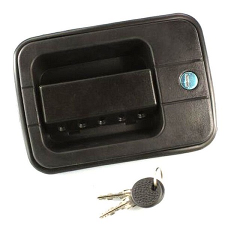 Ручка дверей Iveco правая (с замком) (060154)(К5979)